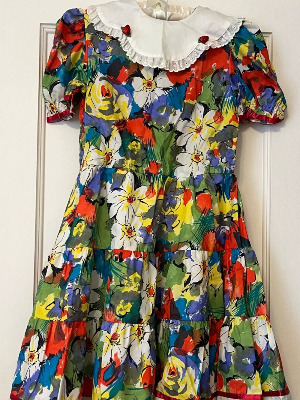 Vintage Girl's Easter dress size 152